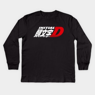 Initial D logo Kids Long Sleeve T-Shirt